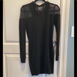 Long sleeve hoodie dress